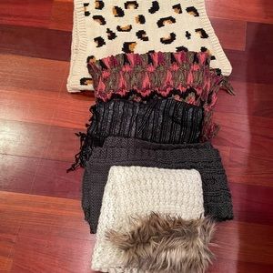 Multiple scarves